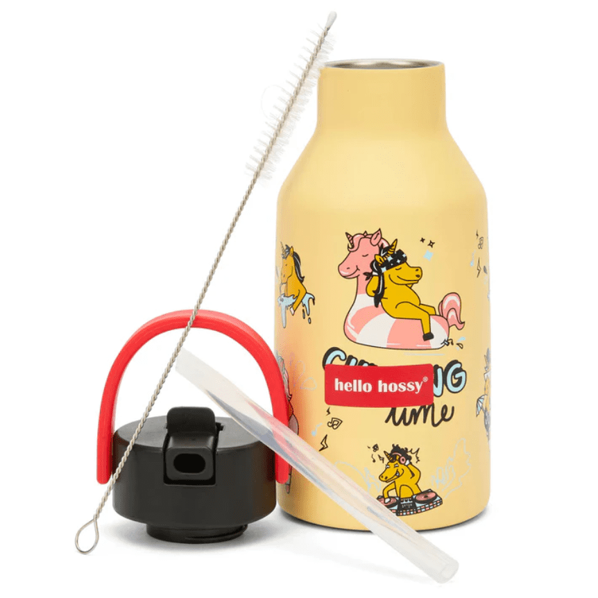 Gourde isotherme 350 ml enfant Hello Hossy unicorn