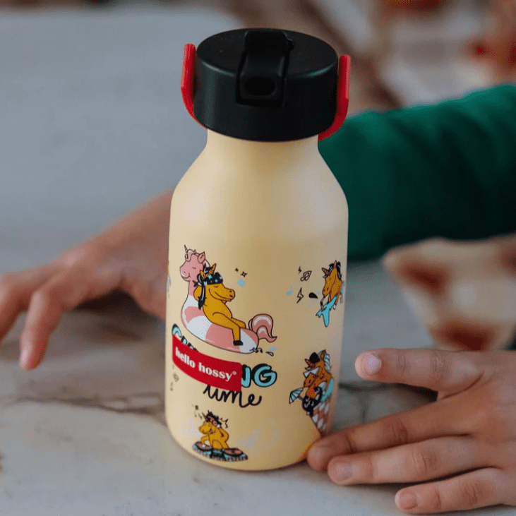 Gourde isotherme 350 ml enfant Hello Hossy unicorn