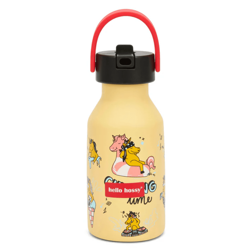 Gourde isotherme 350 ml enfant Hello Hossy unicorn