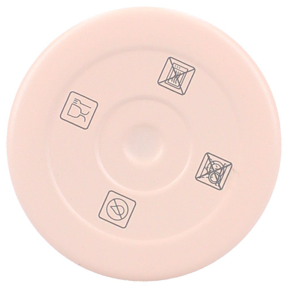 Gourde pour enfant 350 ml Kidzroom Coeur rose