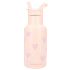 Gourde pour enfant 350 ml Kidzroom Coeur rose