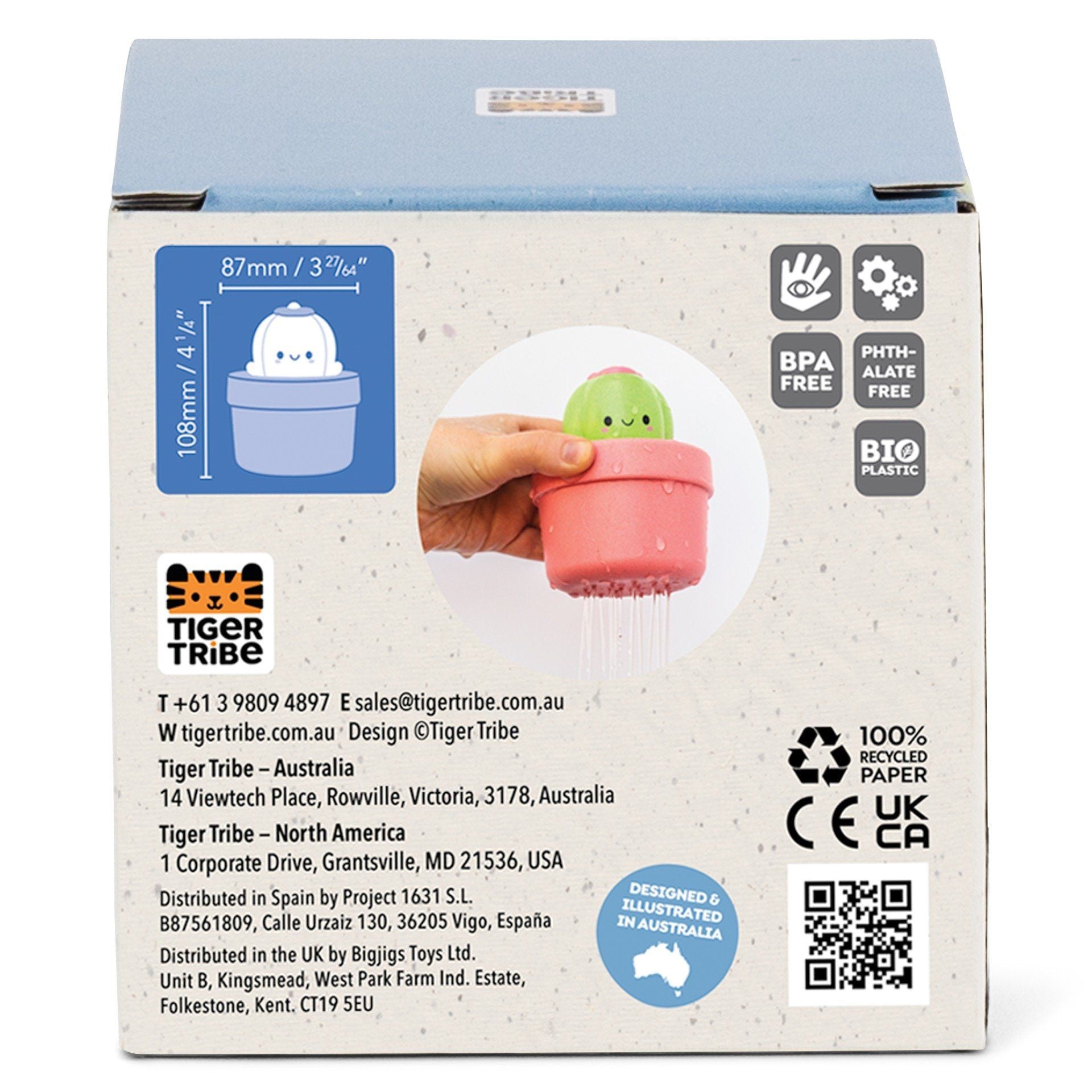 Jouet de bain cactus jeu d'eau Tiger Tribe