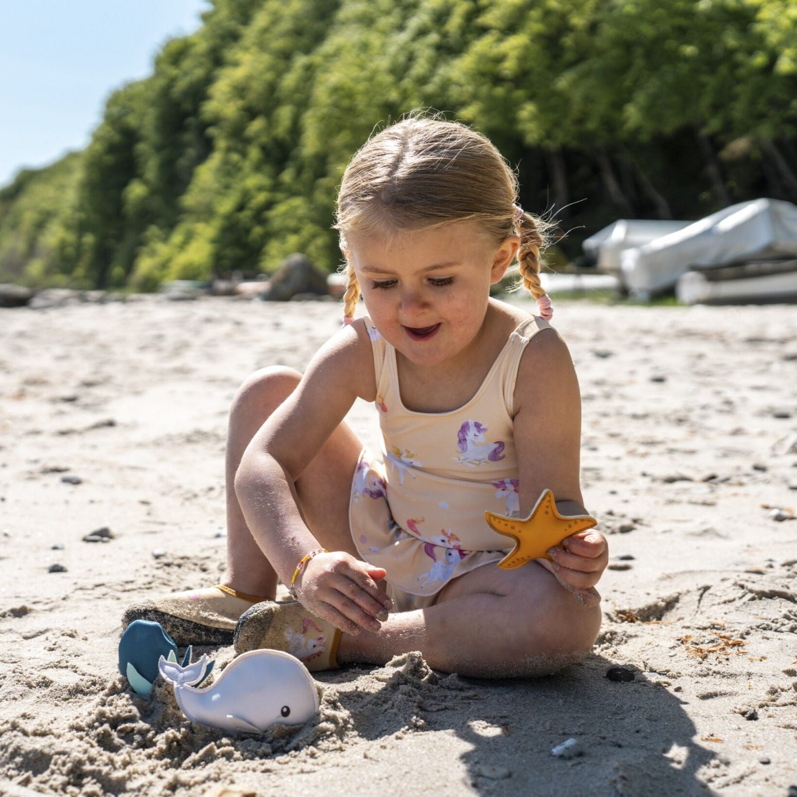 Jouets de bain en néoprène Filibabba 3 Amis de l'océan