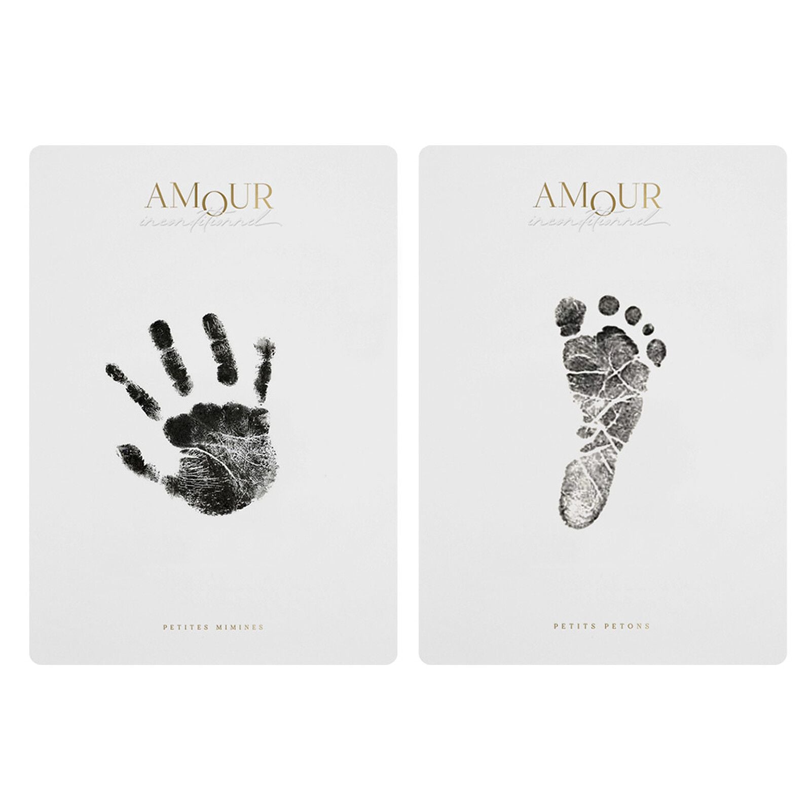 Kit d'empreintes pour bébé souvenir de naissance Zakuw