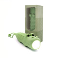 Lampe torche enfant en silicone Little L crocodile vert