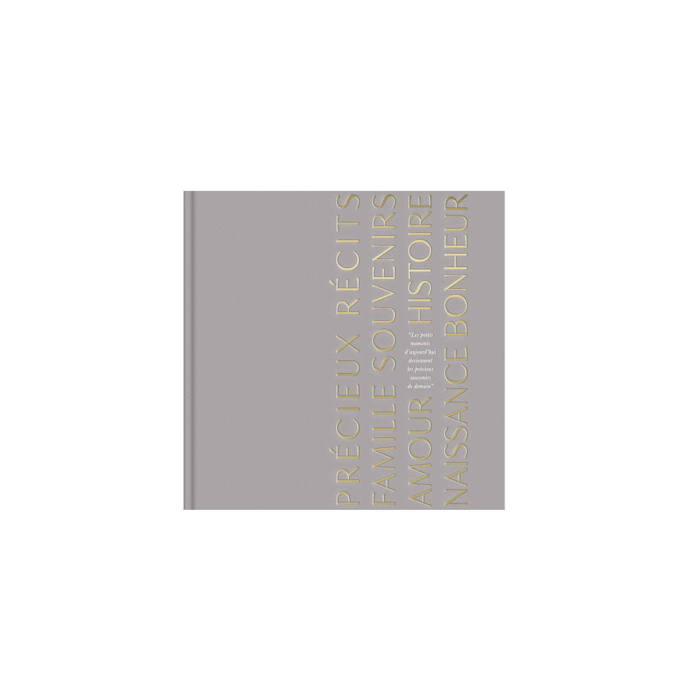 Livre de naissance Zakuw précieux souvenirs Lin Luxe
