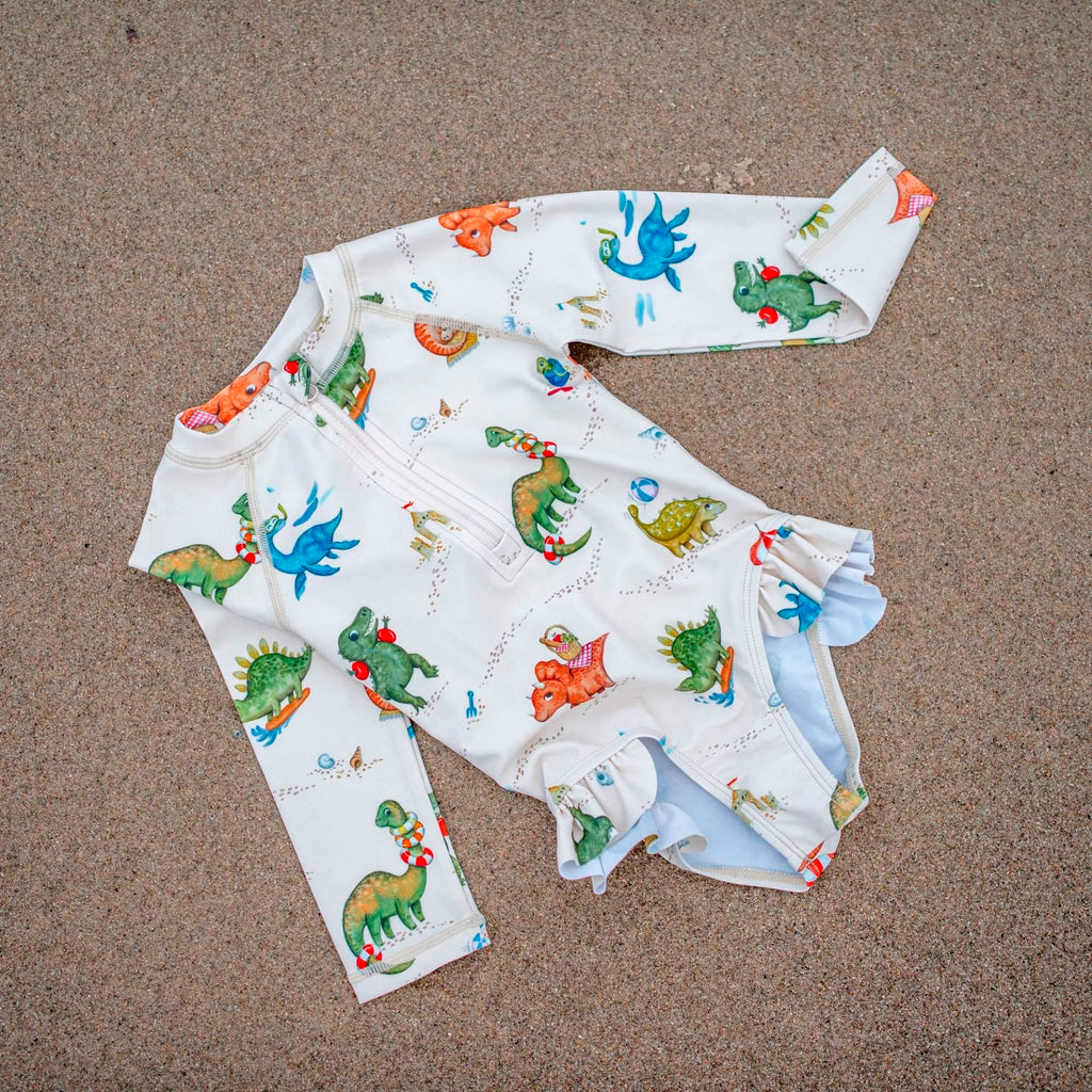 Maillot de bain fille 1pièce Vilje Filibabba Dino Beach