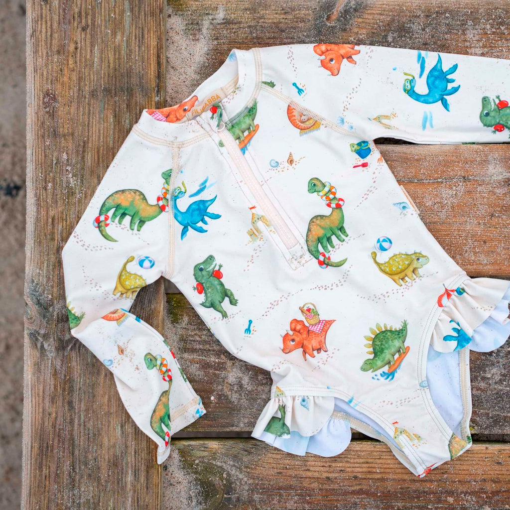 Maillot de bain fille 1pièce Vilje Filibabba Dino Beach