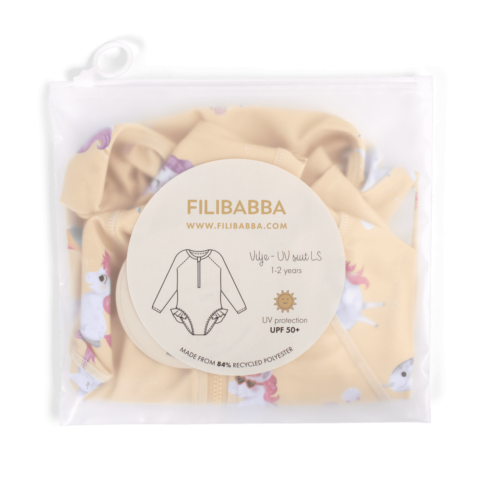 Maillot de bain ille Vilje Filibabba Unicorn Shores