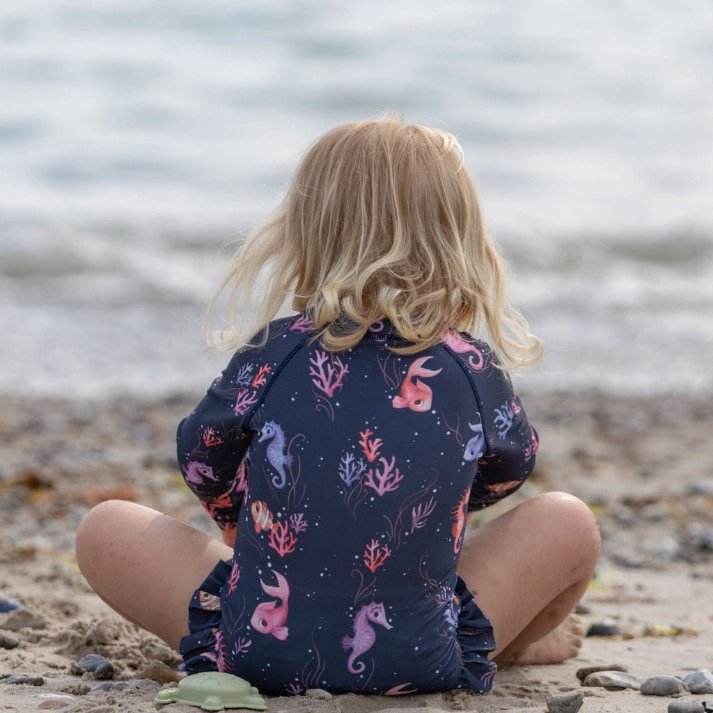 Maillot de bain 1pièce fille Vilje Filibabba hippocampe