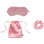 Masque de sommeil et chouchou en satin Poule House