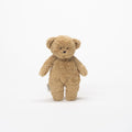 Mini Ours Sensoriel Moonie Cappuccino Peluche Coton Bio