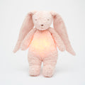 Peluche Lapin Nature Moonie 2.0 sons & lumières rose