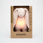 Peluche Lapin Nature Moonie 2.0 sons & lumières rose