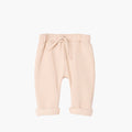 Pantalon MICHA L.P.C. en molleton coton poudre