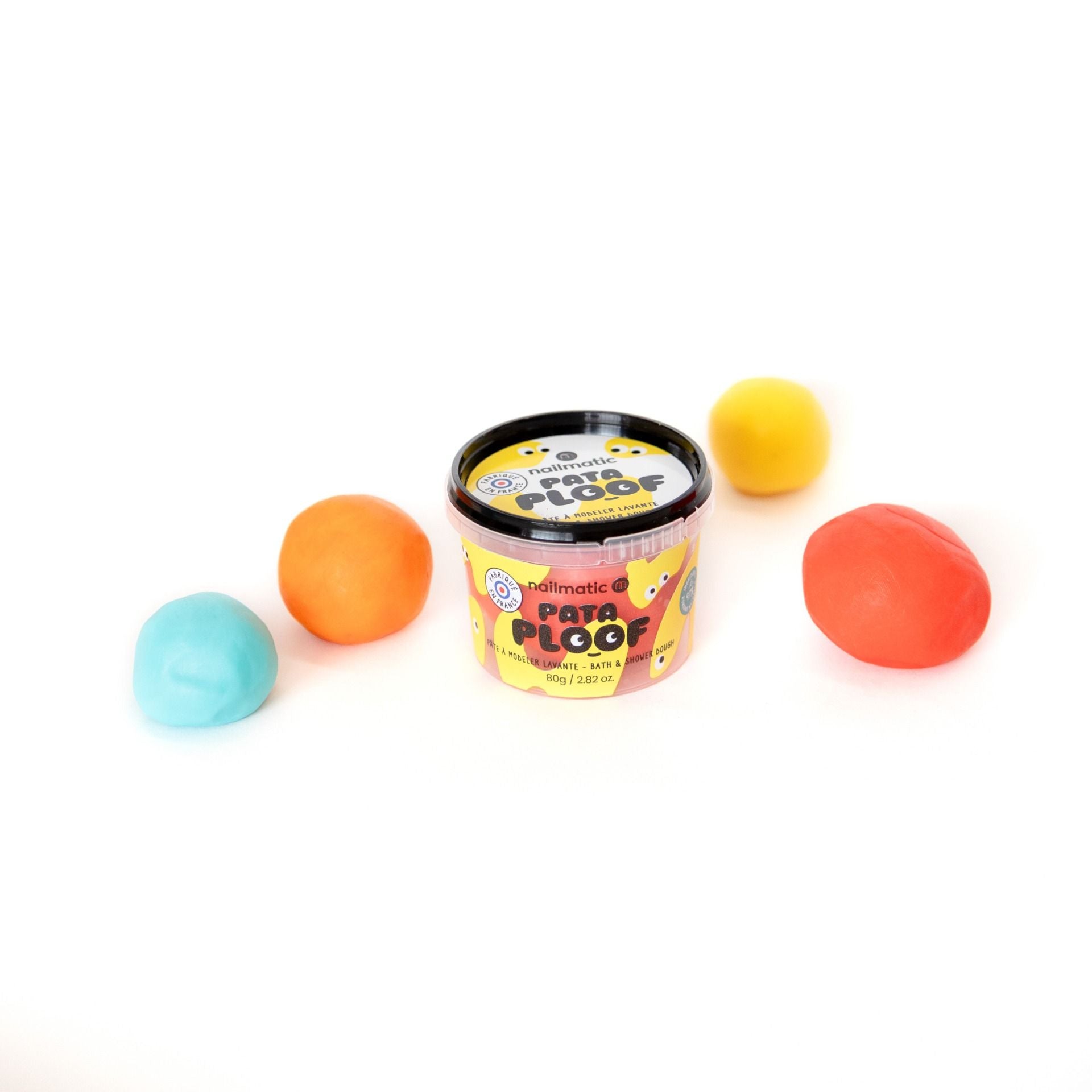 Pataploof Nailmatic Pâte à modeler de bain lavante rose