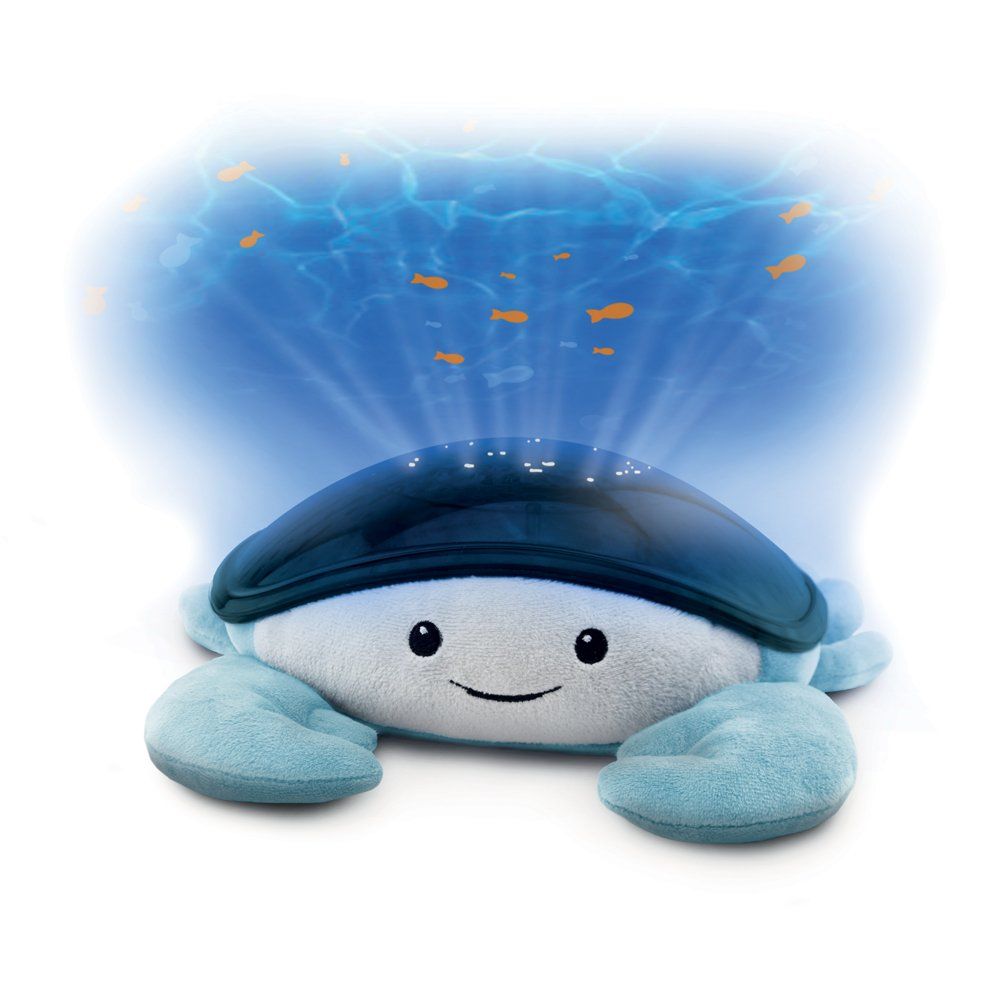 Peluche projecteur lumineux & sonore Zazu Cody le crabe