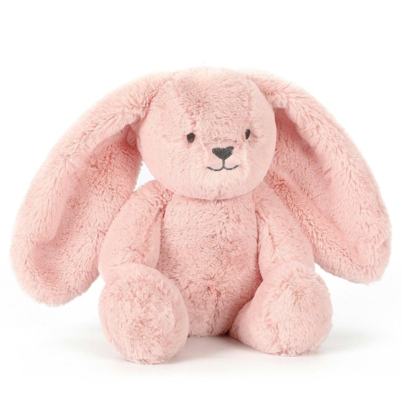 Grande peluche ultra douce lapin OB Designs rose