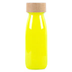 Bouteille sensorielle Petit Boum jaune fluo