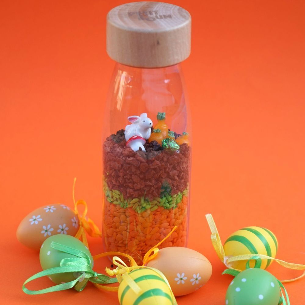 Bouteille sensorielle Petit Boum lapin