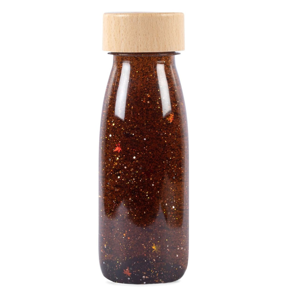Bouteille sensorielle Petit Boum marron