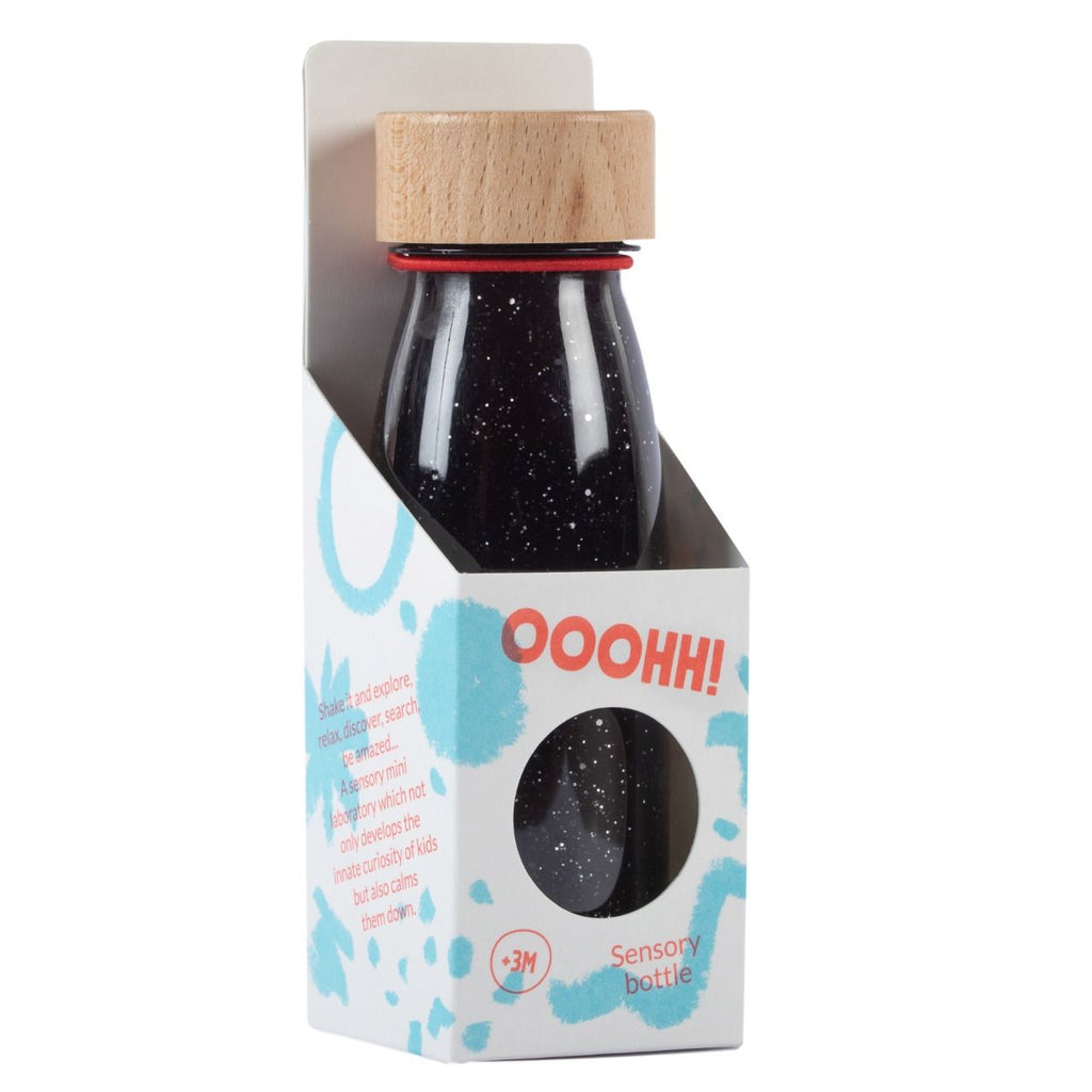 Bouteille sensorielle Petit Boum noir