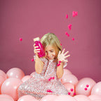 Bouteille sensorielle Petit Boum rose