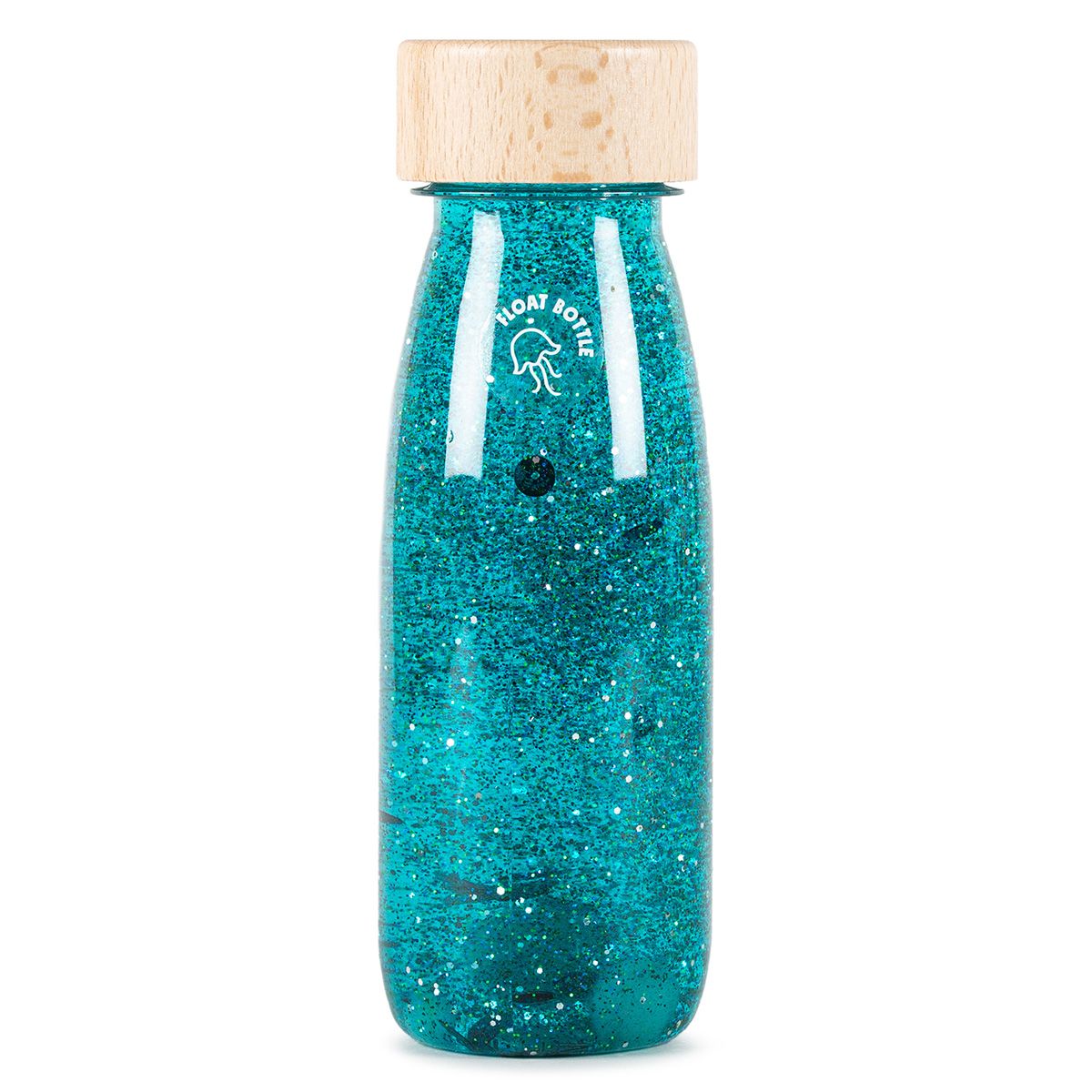 Bouteille sensorielle Petit Boum turquoise
