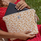 Pochette PC/tablette Poule House liberty grand modèle