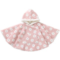 Poncho de pluie ciré bébé imperméable BB&CO fleurs