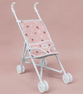 Poussette canne pliable pour poupée Tiny Harlow fraise
