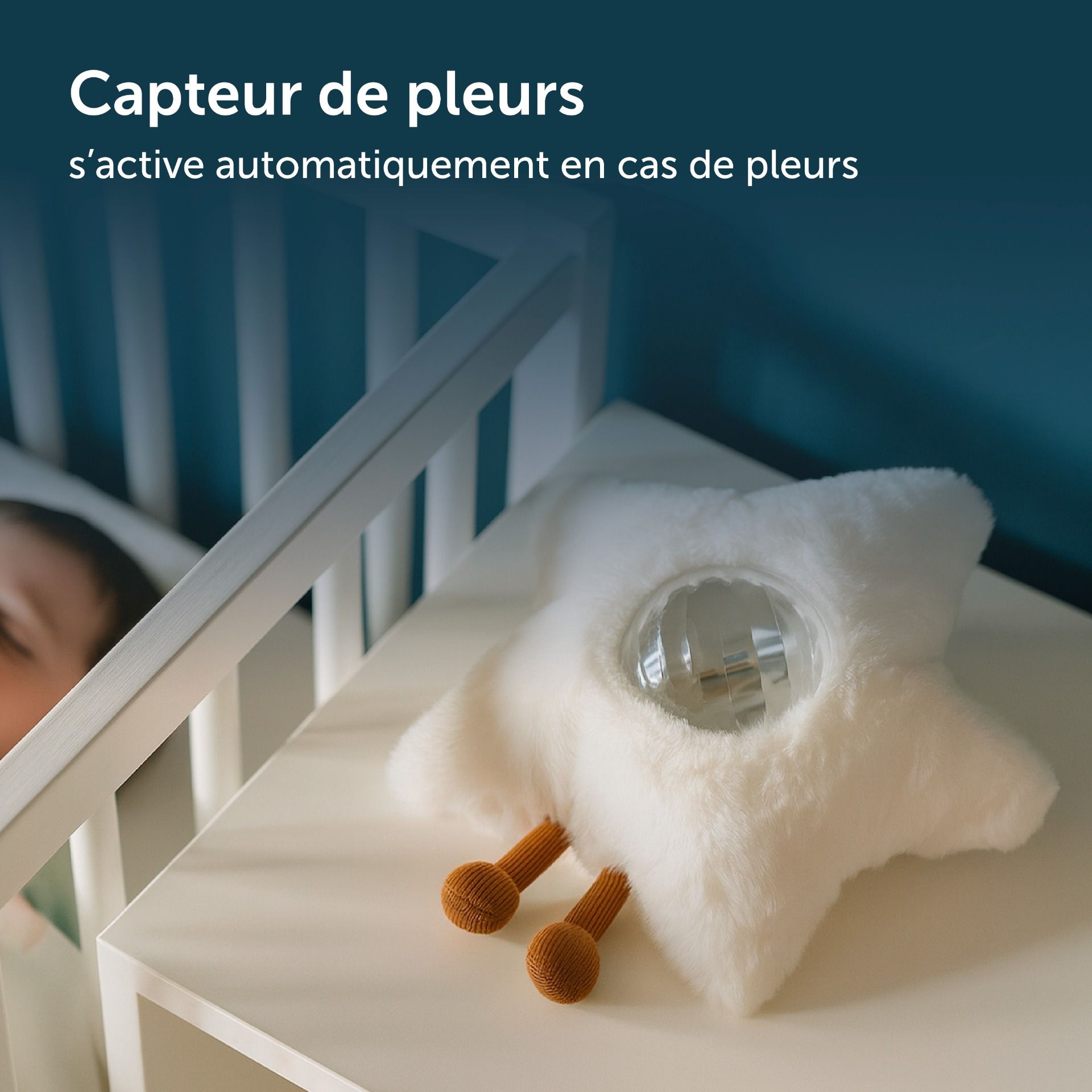 Projecteur Galaxy Zazu Veilleuse Étoiles Sons Apaisants