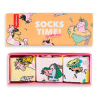 Coffret cadeau chaussettes enfant Hello Hossy Unicorn