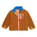 Veste polaire enfant garçon Hello Hossy Camel