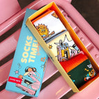 Coffret cadeau chaussettes enfant Hello Hossy Happy Beats