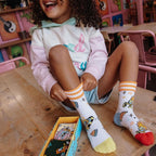 Coffret cadeau chaussettes enfant Hello Hossy Happy Beats