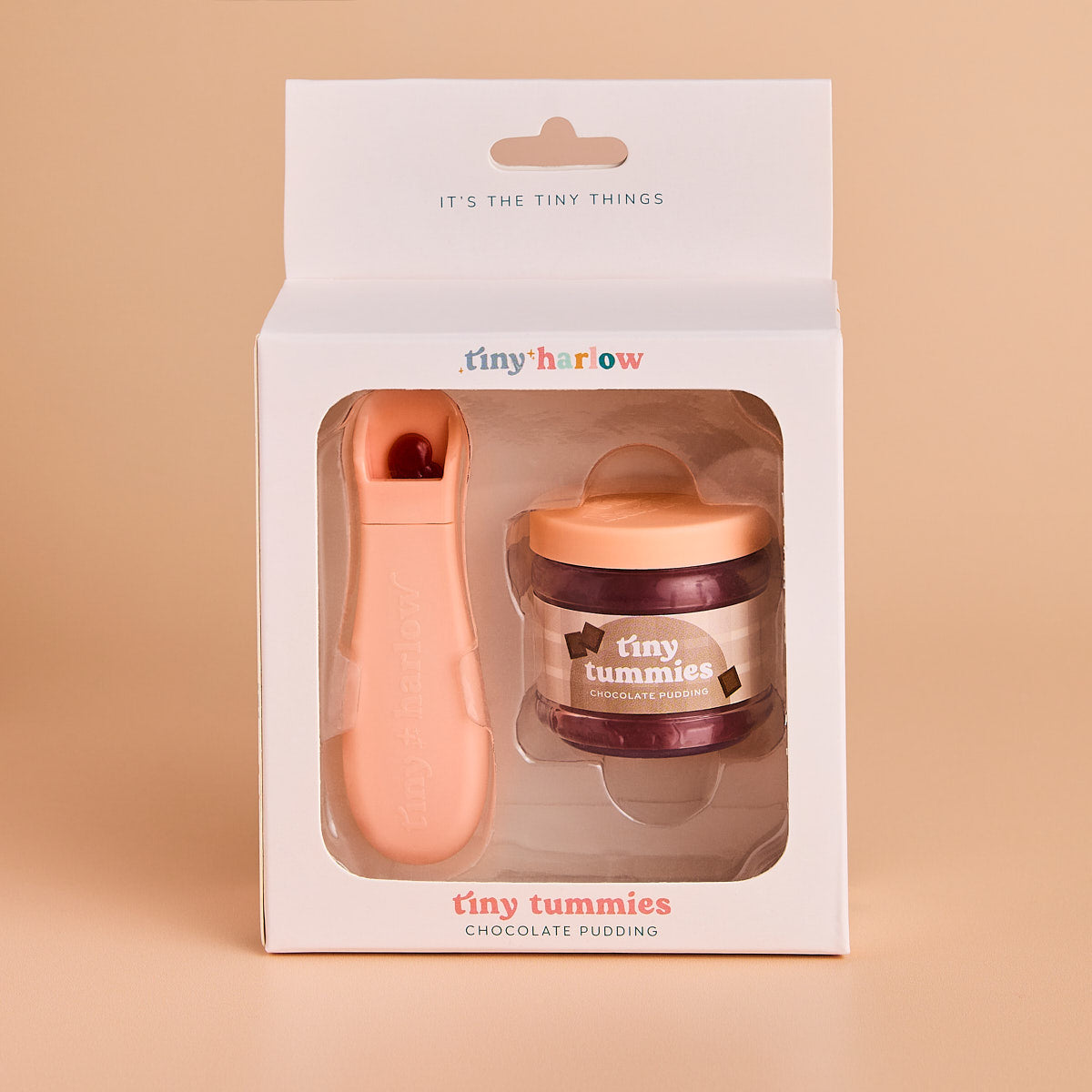 Petit pot parfumé pour poupée Tiny Harlow chocolat