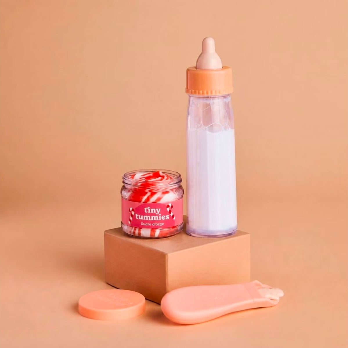 biberon magique et petit pot Tiny Harlow sucre d'orge