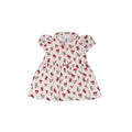 Robe été bébé fille col claudine BB&CO gaze coton fleur