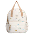 Sac à dos enfant à anses Kidzroom Avions beige écru
