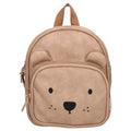 Sac à dos enfant Kidzroom ourson similicuir sable