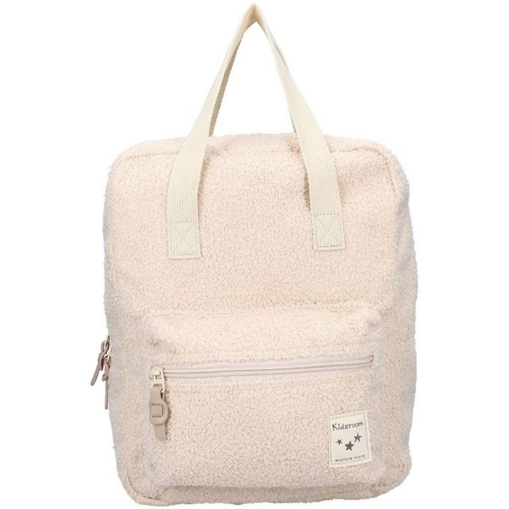 Sac à dos enfant Kidzroom Teddy bouclette beige