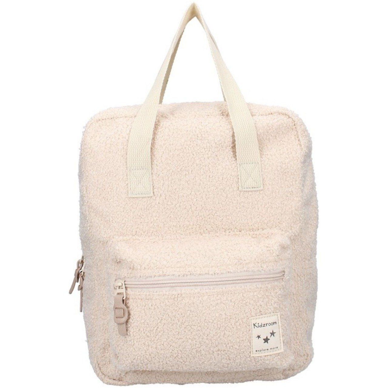 Sac à dos enfant Kidzroom Teddy bouclette beige