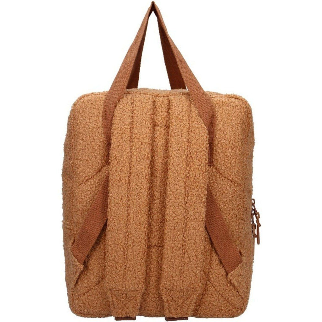 Sac à dos enfant Kidzroom Teddy bouclette caramel