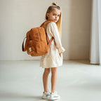 Sac à dos enfant Kidzroom Teddy bouclette caramel