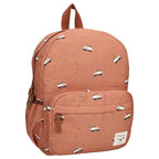 Sac à dos enfant Kidzroom Camions terracotta marron
