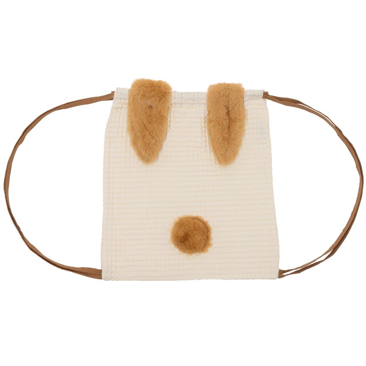 Mon premier sac à dos enfant lapin BB&CO écru