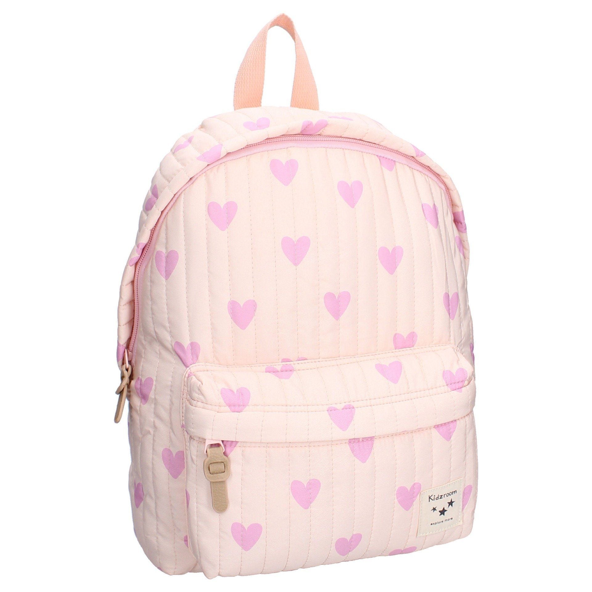 Sac à dos matelassé enfant Kidzroom Magical Coeurs
