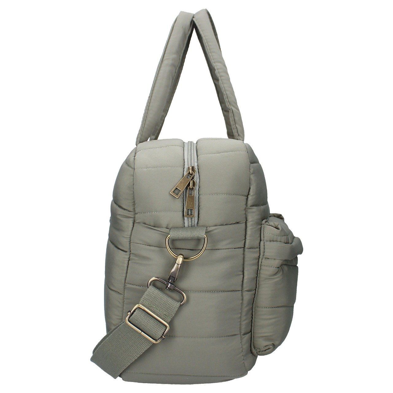Sac à langer matelassé imperméable Kidzroom vert kaki