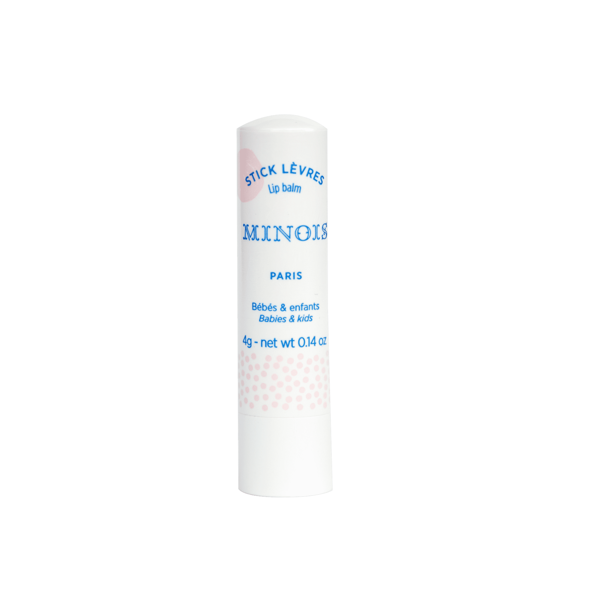 Stick à lèvres baume hydratant 100% naturel Minois Paris